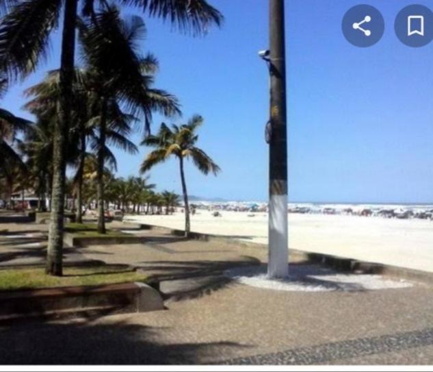 Apto Ocian Centro Praia Grande Exterior foto